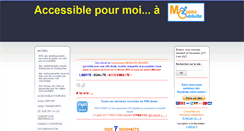 Desktop Screenshot of accessiblepourmoi.com